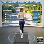 Walking Pad Treadmill with 12% 9-Level Auto Incline, 450 lbs Capacity Bluetooth Speaker Under Desk Treadmills for Home Hiking, 5 MPH - Image 4