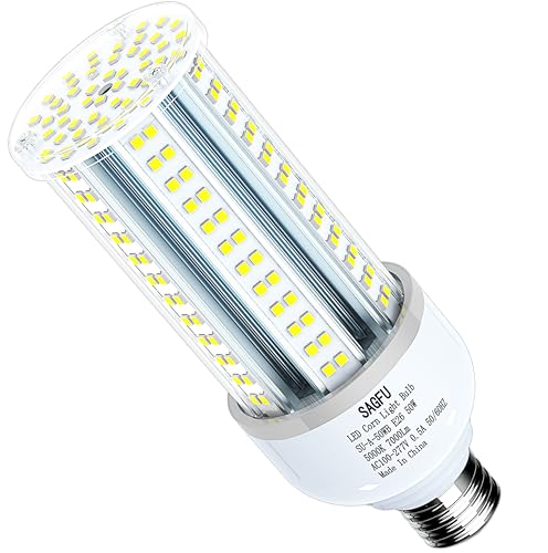 SAGFU 50W LEDR[COBd LEDR[d 5000K fCCgzCg 500W 7500[ Px E26x[X /OK[Wqɗp G3 (50W 1pbN)