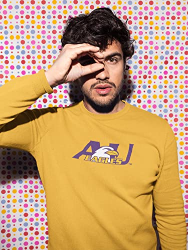 CreateMyTee | Ashland University AU Mascot Crewneck Sweatshirt3