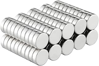 Multipack pc Neodymium Disc Magnet – 8mm x 3mm Rare Earth NdFeB with Red Pole Mark – Suitable for Craft, Science, and Technical Use