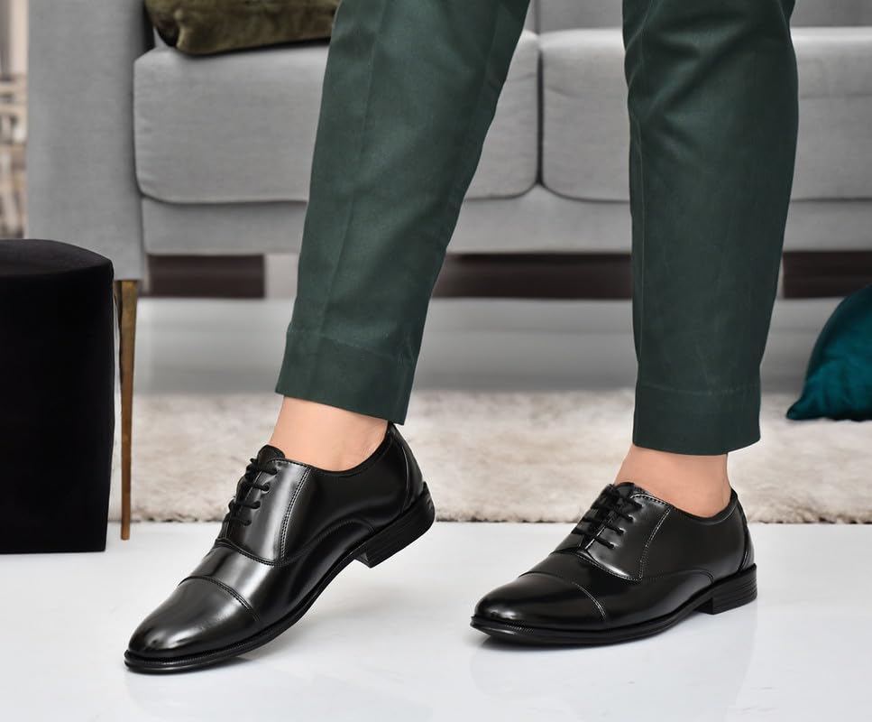 HEALTH FIT Men's Super Soft Ortho Comfortable with Soft Sole Ultra-Lightweight for Gents Luxury Formal Shoes 1263 3 510wBoB4JEL