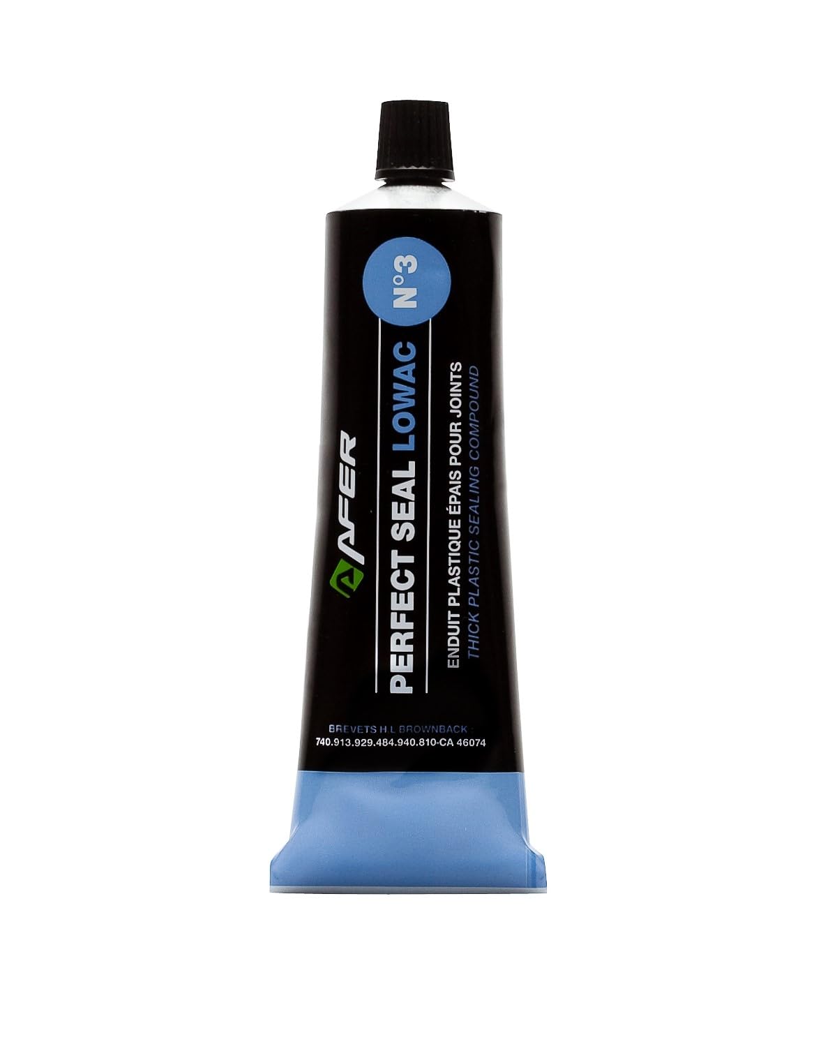 Afer - Pâte Etanchéité - Pâte à Joint - Mastic d'étanchéité - Tube 100g - Haute Température 300°C - Perfect Seal Lowac n.3 - Grade Epais