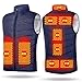 MNSSRN Chaleco Calefactor Chaleco térmico eléctrico Ropa, Chaleco Calefactor Inteligente de Nueve Piezas, Chalecos Recargables de otoño e Invierno para Hombres y Mujeres, Chaquetas de algodón Termo