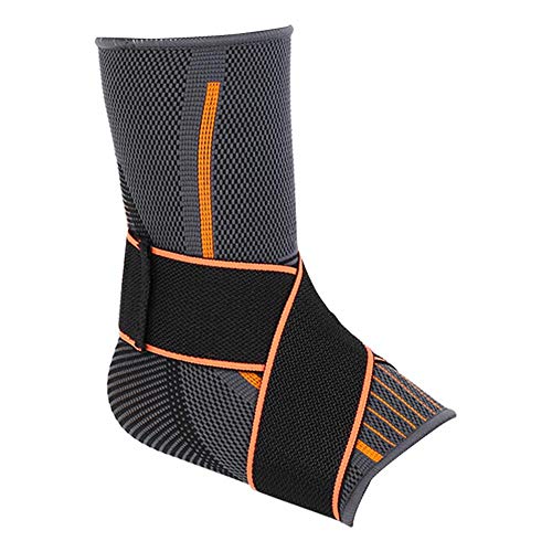 Cheville Brace, Ankle Support Brace Compression Respirable Foot Elastic Guard Strap for Any Activity, Football, Basketball or Running, Supporting Injured or Weak Ankles Men