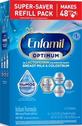 Enfamil Optimum Baby Formula Has Immune-Supporting Lactoferrin, 30 Oz