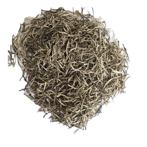 Organic Silver Needles White Tea, Full of Antioxidants with Lowest Caffeine, Loose Leaf, (100 Gm