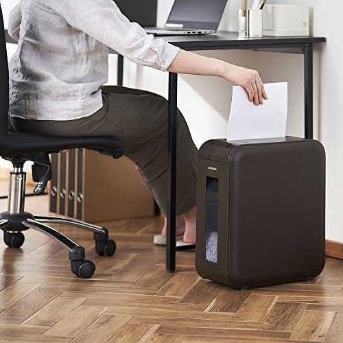 アイリスオーヤマ(IRIS OHYAMA) 業務用シュレッダー マイクロクロスカット KP4HMSV-T ブラウン の商品画像 2
