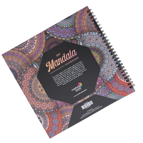 Image of Brustro DIY Mandala Colouring Book 9 inchx9 inch (Inches) 160 GSM 25 Perforated Sheets & Brustro Metallic Brush Pens - Soft Brush Tip for Calligraphy, Hand Lettering, Colouring, Card Making - Set of 10 Colors
