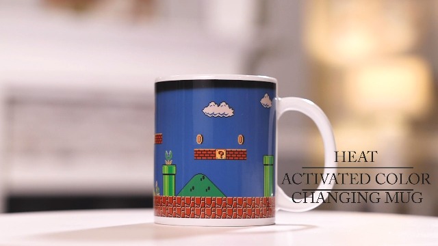Paladone Super Mario Brothers Heat Changing Ceramic Coffee Mug