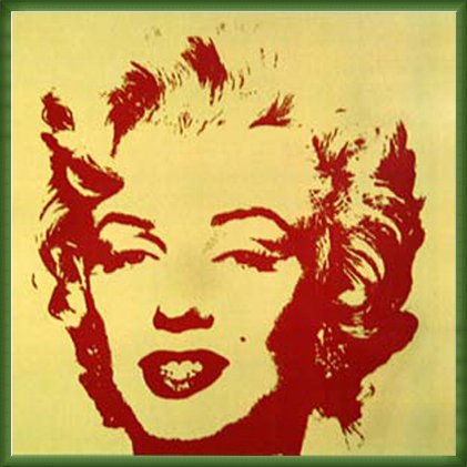 Sunday B ゴールデンマリリン（ウォーホル）ポスター Golden Marilyn-3 (11.37)Golden Marilyn-3 (11.37)|アンディ
