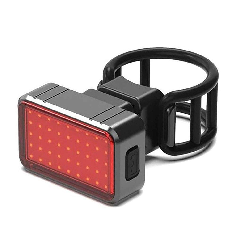 Luz de la cola de la bicicleta USB recargable - 100 lúmenes LED Luz trasera de la bicicleta fácilmente clips como una luz trasera roja para la seguridad óptima de ciclismo, luces de bicicleta tra