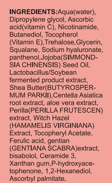 Miniatura 7 de Suero facial 4 en 1, 10% ácido hialurónico, 5% niacinamida, 30% vitamina C, 10% vitamina E, 1.01 fl oz