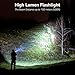 Lighting EVER LED Flashlights High Lumens, Small Flashlight, Waterproof, Adjustable Focus Flash Light for Outdoor, Emergency, AAA Batteries Included, Tactical & Camping Accessories