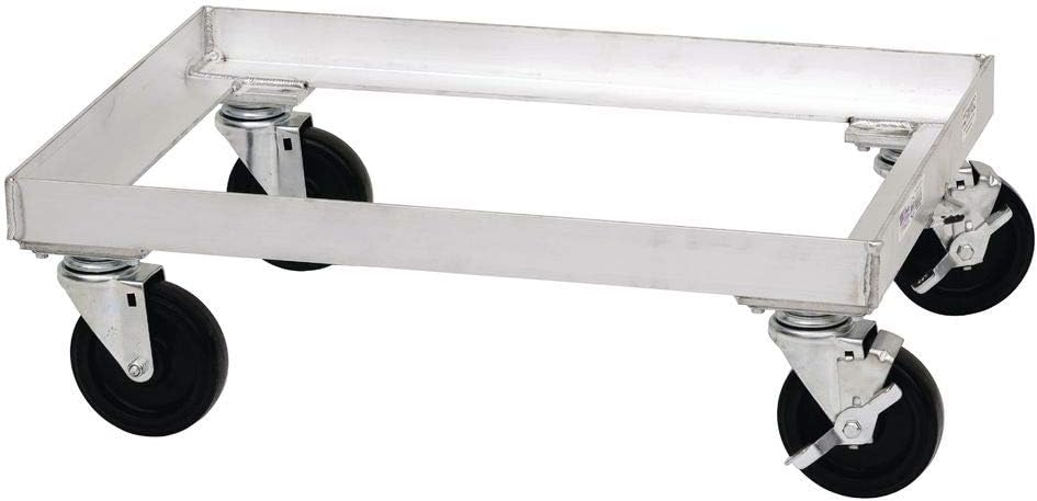 New Age Aluminum Angled Sheet Pan Dolly without Sides and Handle - 28 L X 21 W x 8 H