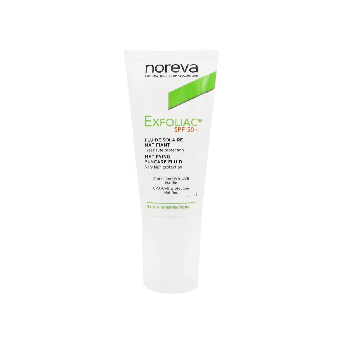 NOREVA Exfoliac Matifying Suncare Fluid SPF50+ 40 ml