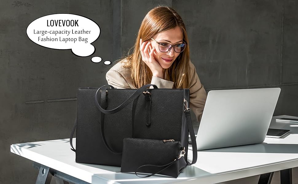 DeliciousTaylormade  専用　VintageMultiVoxx Amazon.com: LOVEVOOK Vintage Leather Laptop Tote Bag - 17.3