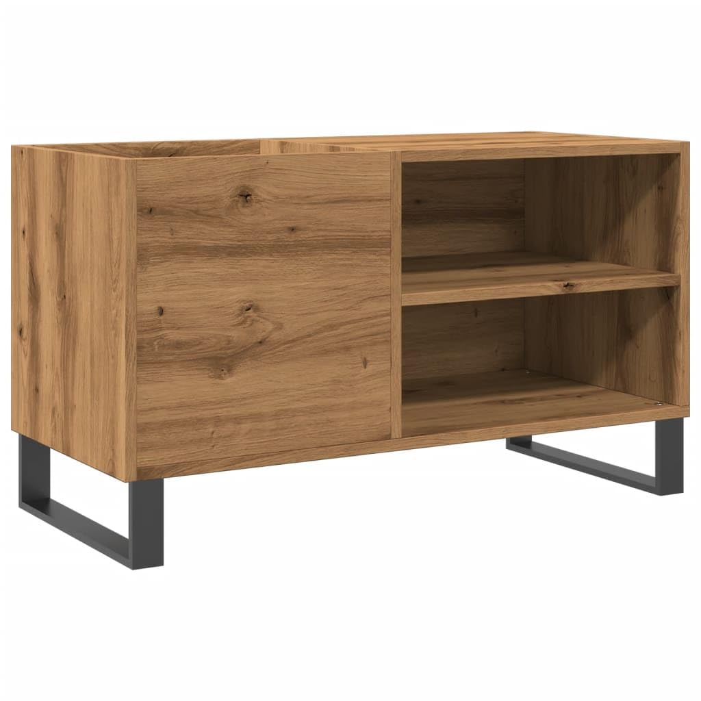 vidaXL Mueble Discos Madera de ingeniería Roble Artisan 84,​5x38x48 cm