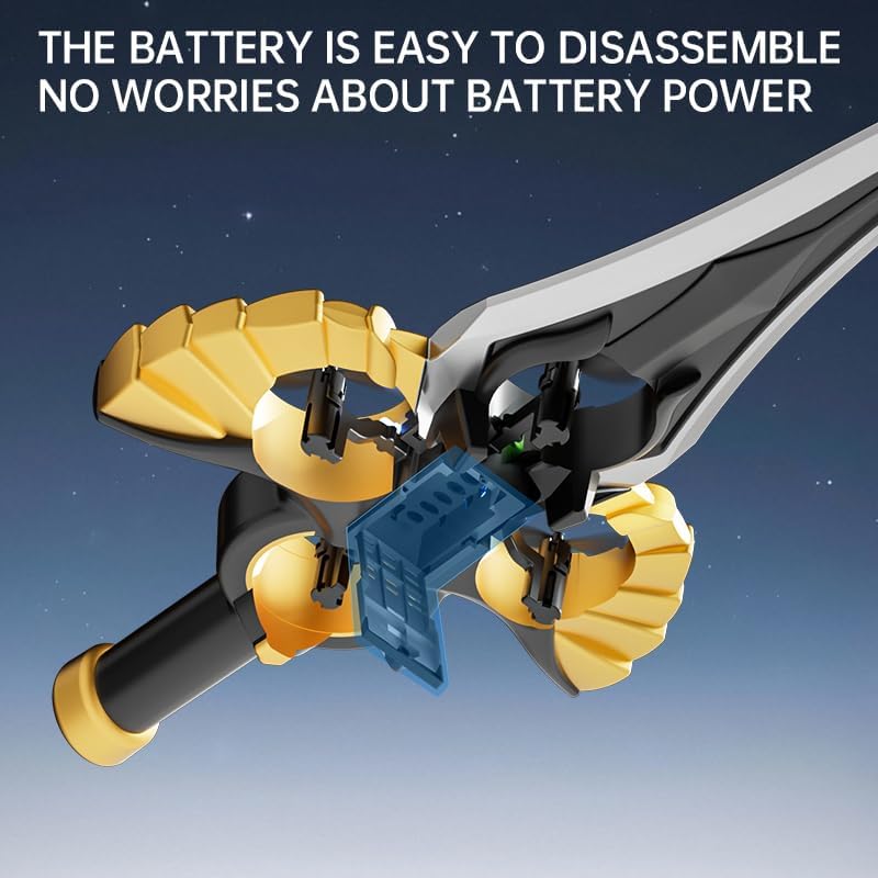 Image showing how to easily disassemble and install the battery into the Flying Sword RC Drone.