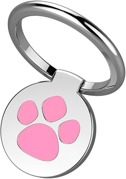 Amazon 肉球 スマホ リング 犬 足跡 落下防止 ホールドリング スタンド 軽量 薄型 安定 指輪型 スマホリング Dog ねこ ペット Pr Smring07 Pk ホールドリング 通販