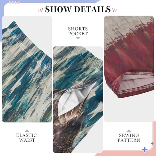 Bald Eagle Rustic American Flag Lounge Pajama Pants Soft PJ Bottoms for Sleepwear Ages 6-14 Years4