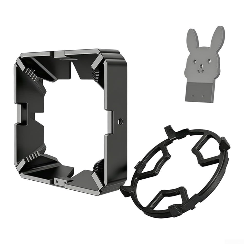 para soporte Estufa Gas Plegable para Tanque Plano Largo - ABS Antideslizante Camping Senderismo 9,5x8,5cm