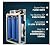 Light Commercial 200 GPD - 20" Reverse Osmosis Water Filtration System + Booster Pump | for Restaurants, Bars, Coffee Shops, Salons, Labs