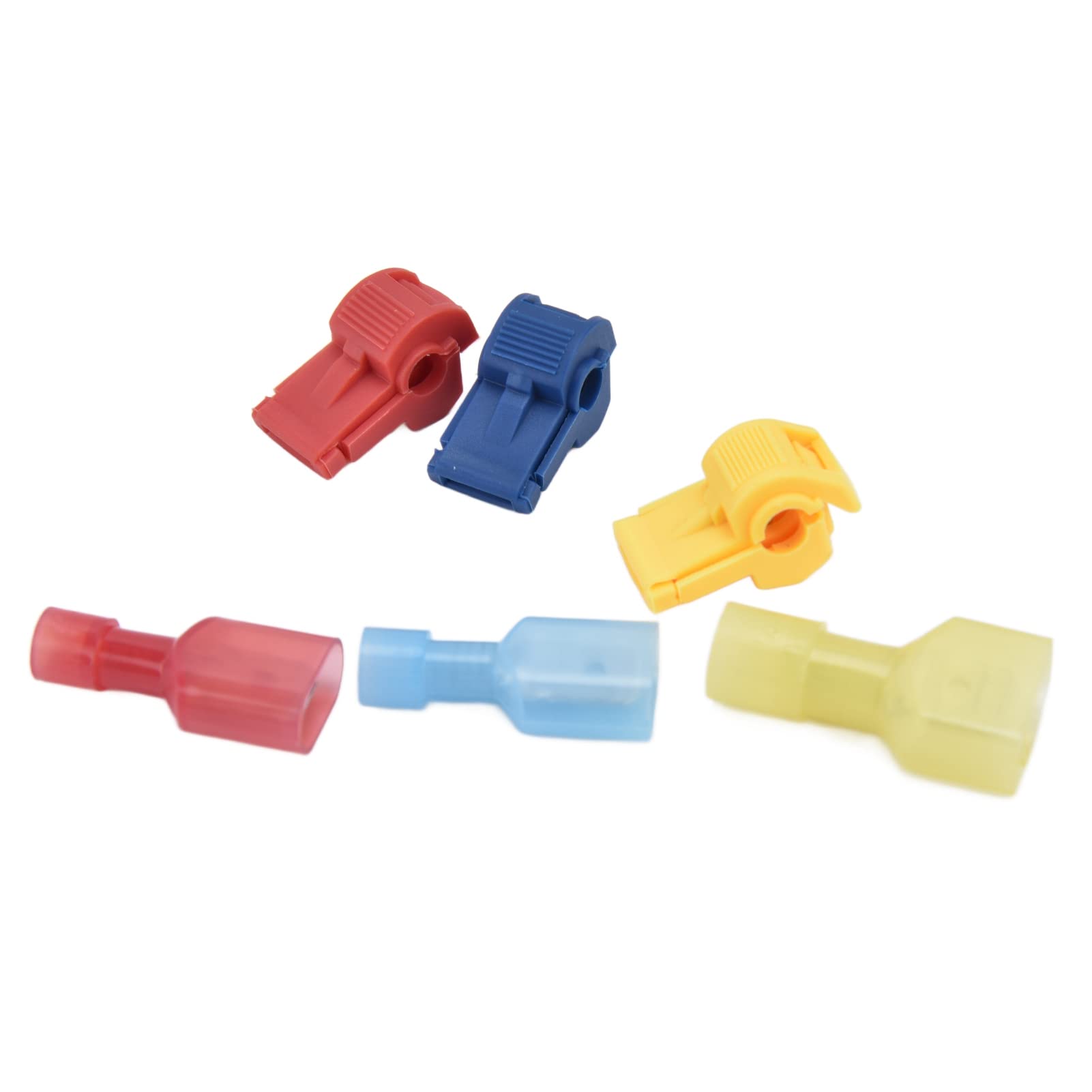 Wire Splitter, Trailer Wiring Kit T Shape Disconnect Connector Kit, Quick Disconnect Connector, Wire Crimp Terminal with Good Insulation Quick Connect Wire Connectors for Home