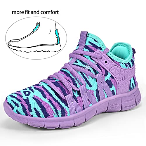 Image of INZCOU Running Shoes Lightweight Tennis Shoes Non Slip Gym Workout Shoes Breathable Mesh Walking Sneakers