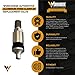Workhorse Automotive Aluminum TPMS Clamp-in Replacement Valve. Pack of 10