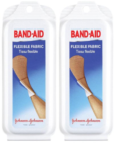 Band-Aid Flexible Fabric Adhesive Bandages, Travel Pack, 2 pk - //coolthings.us