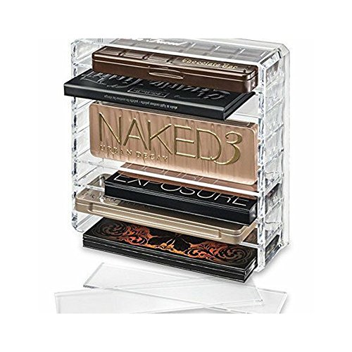 Zerich Lujoso Organizador de cosméticos de acrílico Transparente con 8 cajones #29051