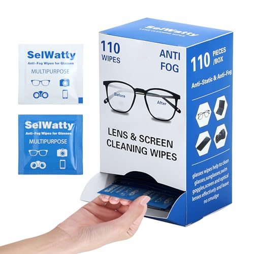 メガネ拭き 使い捨て110枚入り 曇り止め 速乾 ウェットシート 個包装 レンズクリーニングティッシュ メガネクリーナー スマホ タブレット カメラレンズ 画面拭き 帯電防止 ホコリ付着防止 レンズ傷つけず