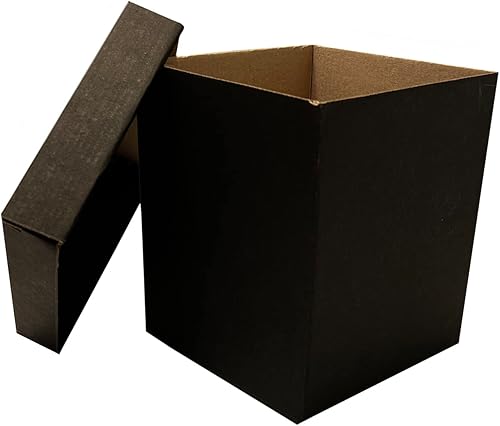 Miniatura 3 de MTC Brands - Paquete de 3 cajas de regalo de 7 pulgadas para envolver regalos cajas de regalo con tapas para regalos cajas de cartón para regalos