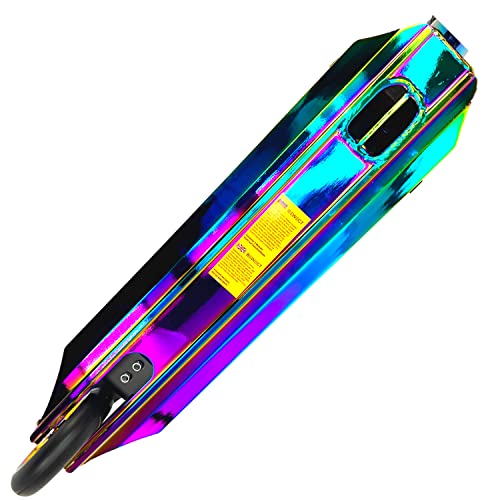 BEWEGT Evoattack Jr. neochrome stuntstep freestyle kickscooter scooter scooter 110 mm aluminium wielen ABEC 9 mini… - Afbeelding 8