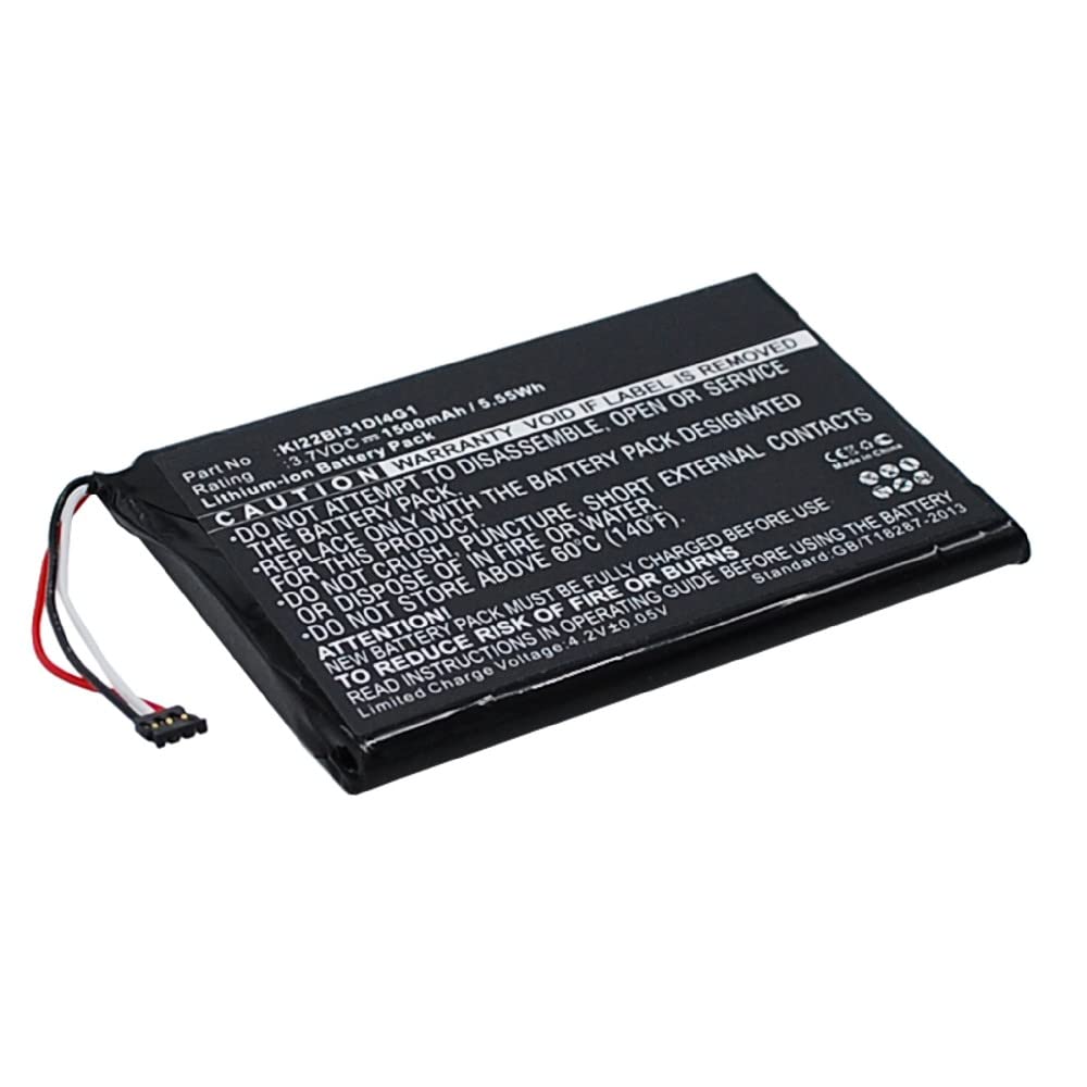 Synergy Digital GPS Battery, Works with Garmin Nuvi 2689LMT GPS, (Li-Ion, 3.7V, 1500 mAh) Ultra High Capacity Battery