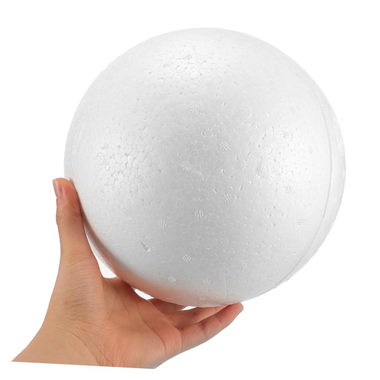 EXCEART 3pezzi Palline Decorative in Polistirolo Espanso Forme Cavi per Artigianato Fai da Te Decorazioni per Casa e Progetti Artistici Leggero e Staccabile