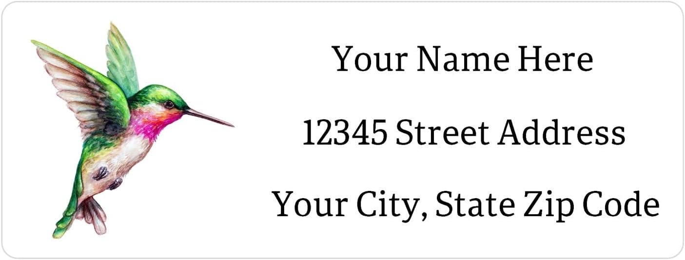 Christmas Address Labels Personalized Return Address