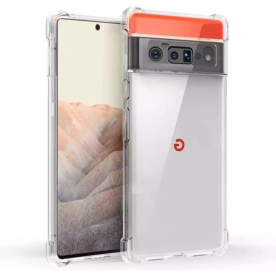 Craftech Google Pixel 6 Pro TPU Case, Bumper Transparent Cover Shockproof Drop Protective Clear Camera Protective Bumper Case Back Cover for Google Pixel 6 Pro (B0B9KB7XZ6) Amazon Price History, Amazon Price Tracker
