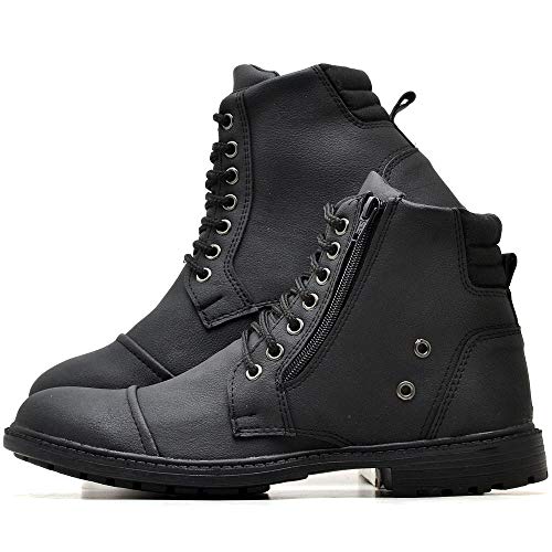 Bota Coturno Adventure Com Relógio e Carteira Masculino JUILLI R502DB Tamanho:39;cor:Preto;gênero:Ma