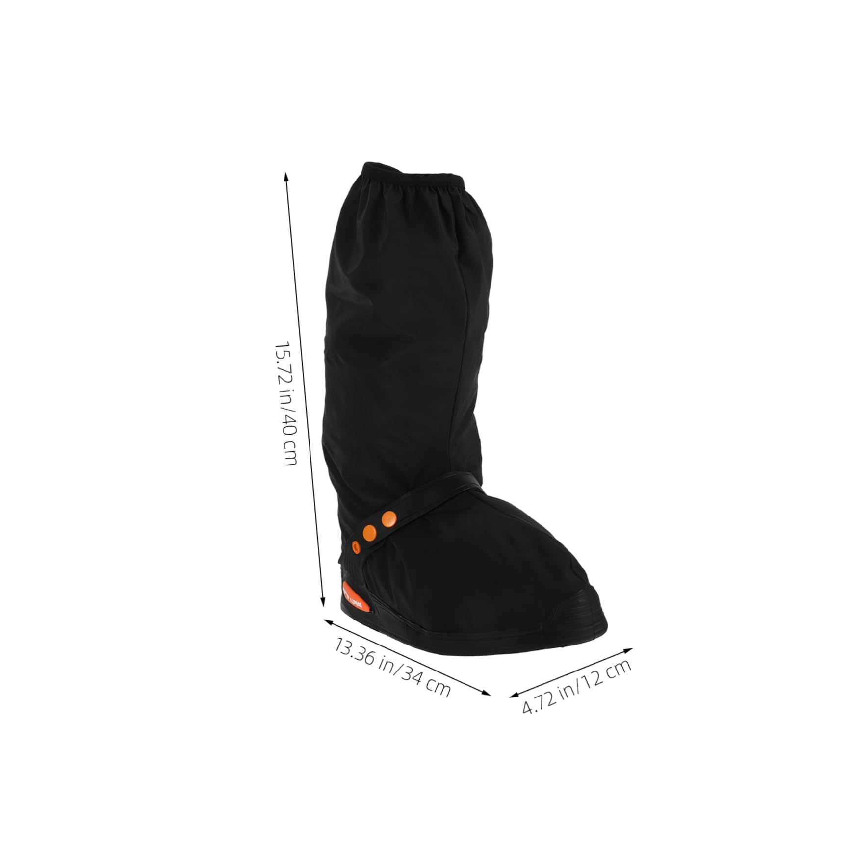 BESTonZON 1 Pair Reusable Boot Covers XXL Slip Rain Snow Protection Shoe Covers for Men Women Lightweight Durable for Outdoor Activities Motorcycle Riding