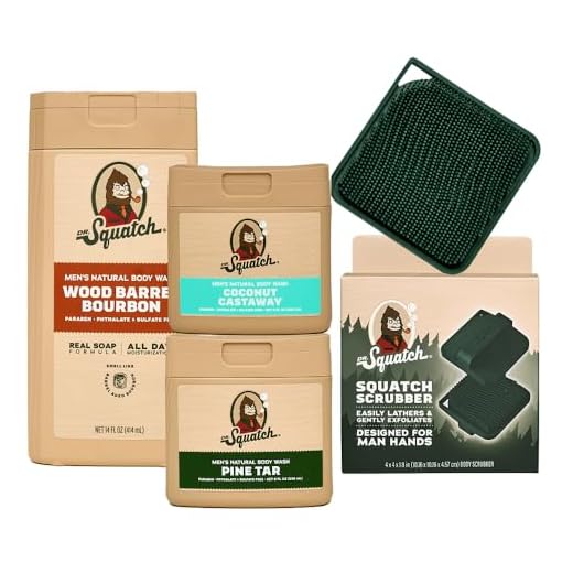Dr. Squatch Natural Body Wash for Men