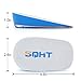 SQHT Height Increase Insoles - 1 Inch Heel Lift for Achilles Tendonitis, Heel Pain and Leg Length Discrepancy, Shoe Inserts for Men and Women (Large (1