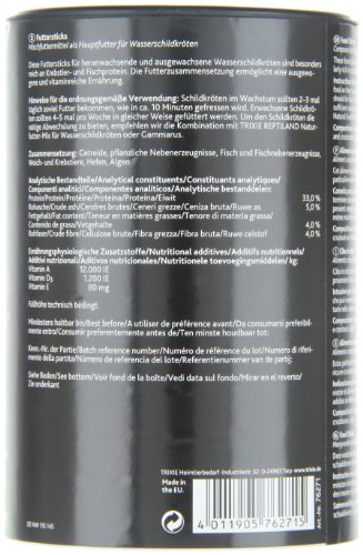 Trixie 76271 voedersticks voor waterschildpadden, 1.000 ml/270 g - Afbeelding 5