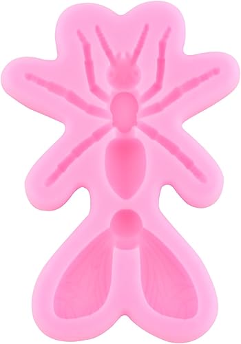 Miniatura 6 de Molde de silicona de abejorro para fondant de insectos para decoración de pasteles, decoración de cupcakes, azúcar, manualidades, caramelo,