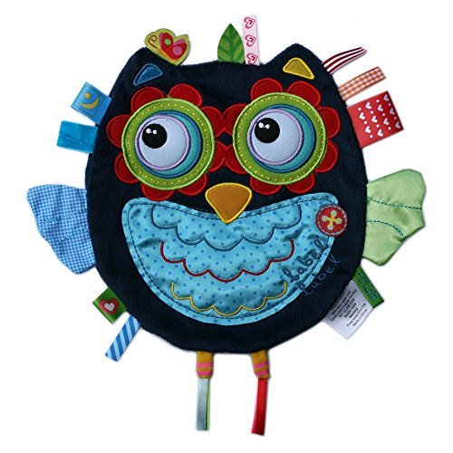 Vital Innovations LL-FR1209 Label Cuddly Toy Friends Owl Boy, Blue/Colourful by Vital Innovations