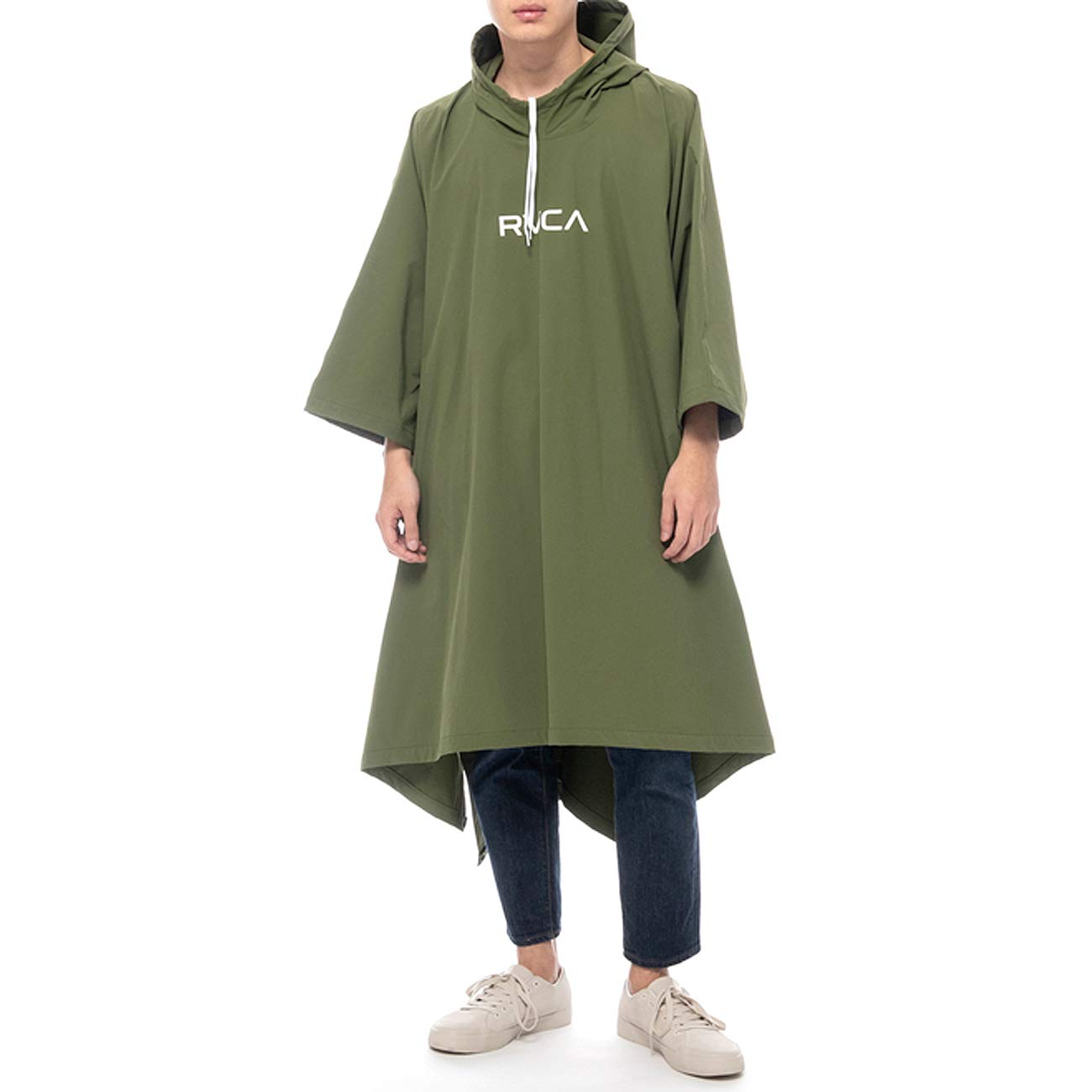 Amazon.co.jp: RVCA (ル―カー) メンズ RVCA TROOPER PONCHO