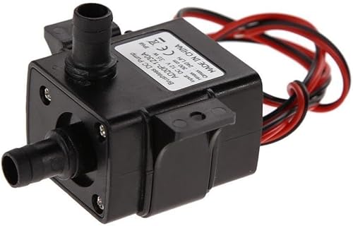 12V 5W Water Pump, Mini Submersible Water Pump, Heat Dissipation Brushless Cooling Pump 240LH RV Caravan