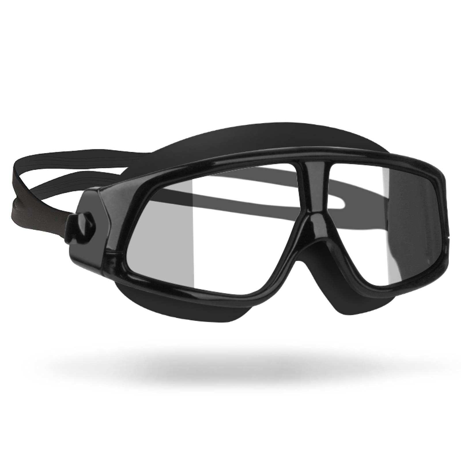 occhialini, Occhiali da nuoto for uomo e donna, anti-appannamento, UV, montatura grande, for adulti, sportivi, impermeabili, in silicone