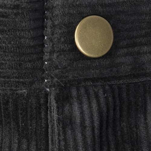 Buyless Fashion Boys Pants Flat Front Straight Cut Wide Corduroy Pattern4