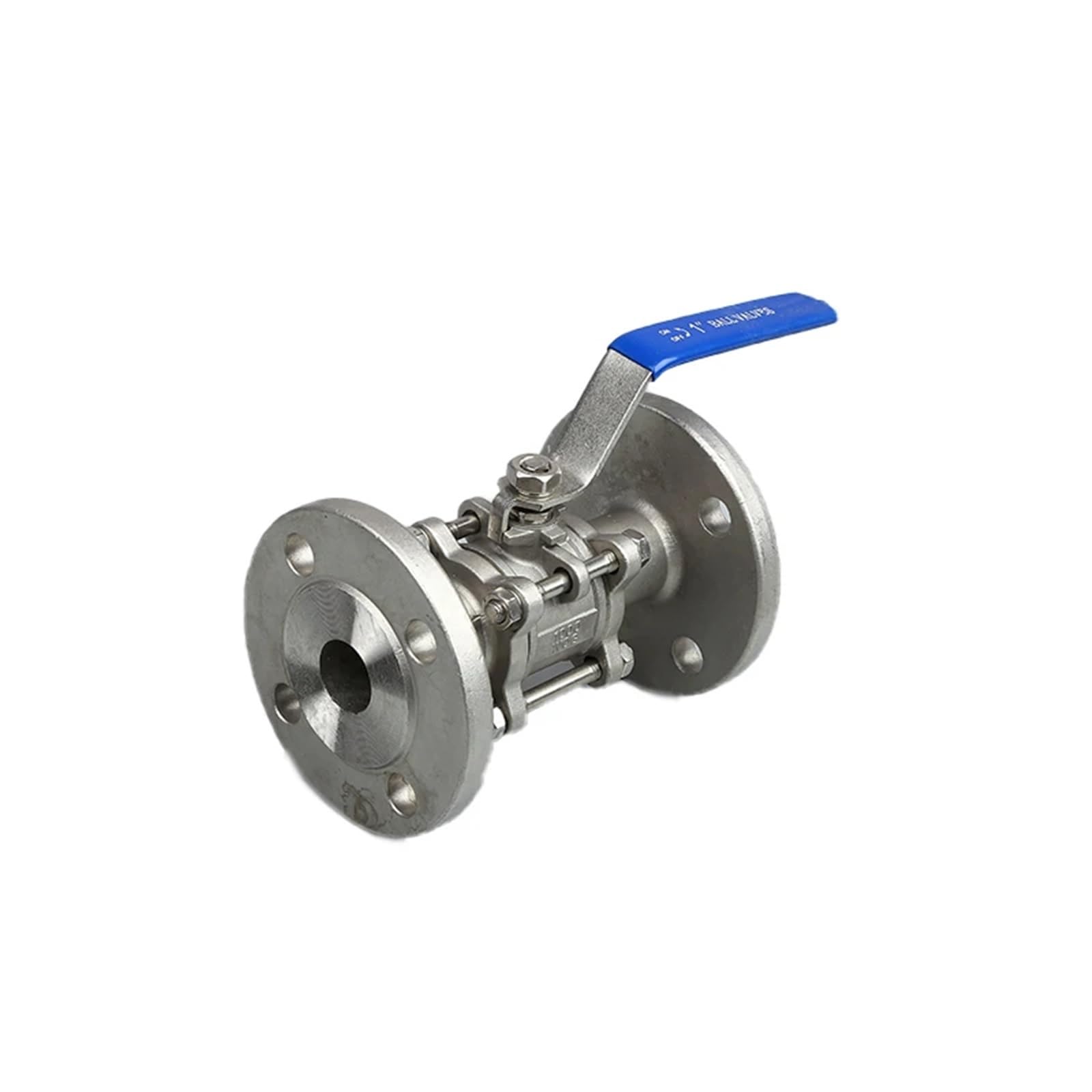 ZXTIIEUF 1" Stainless Steel PN16 Full Bore Flange Ball Valve